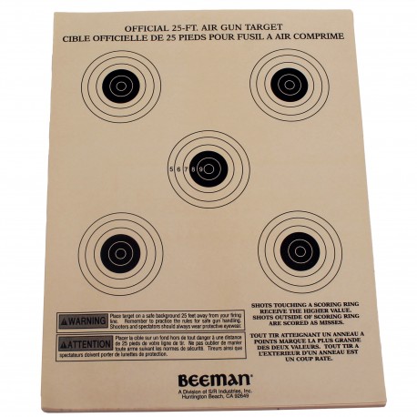Paper Targets (Per 25) BEEMAN