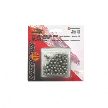 Marksman 1/4" Steel Shot /250 MARKSMAN