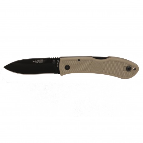 Dozier Folding Hunter, CoyBrown KA-BAR