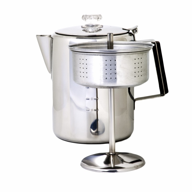 Coffee Percolator, 12 Cup CHINOOK Outdoority