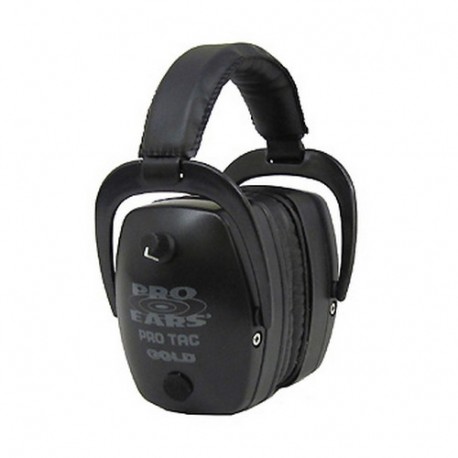 Pro Tac Mag Gold NRR 30 Blk PRO-EARS
