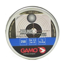 Roundball Pellets (BB'S) .22 Cal GAMO