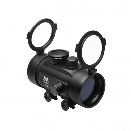 1x42 B-Style Red Dot Sight w/Base NCSTAR