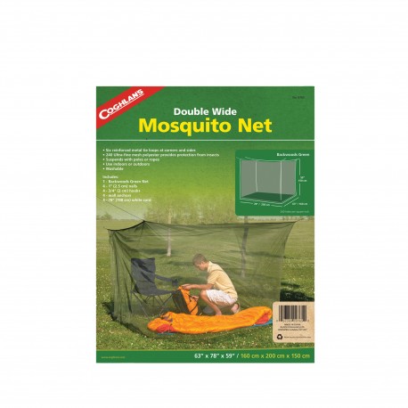 Backwoods Mosquito Net Grn Double COGHLANS