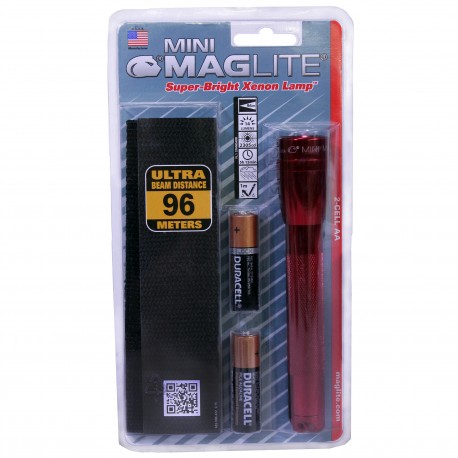 AA Mini MagHlstComboRed MAGLITE