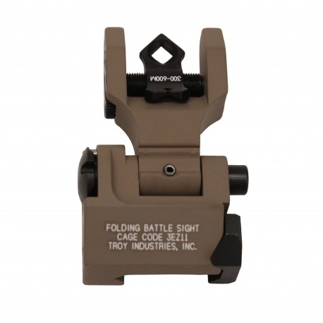 DOA Rear Folding Sight - FDE TROY-INDUSTRIES