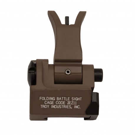 Front Folding M4 Style Sight FDE TROY-INDUSTRIES