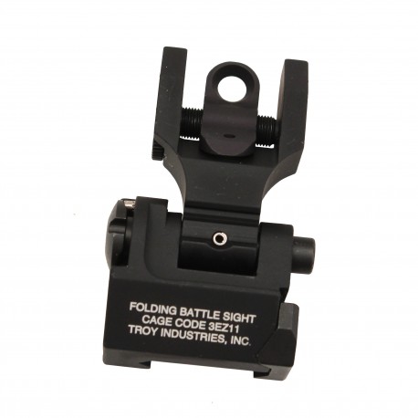 Rear Folding Battle Sight - BLK TROY-INDUSTRIES