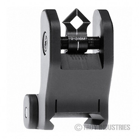 DOA Rear FIXED Sight BLK TROY-INDUSTRIES