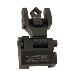 DOA Rear Folding Sight Trit - BLK TROY-INDUSTRIES