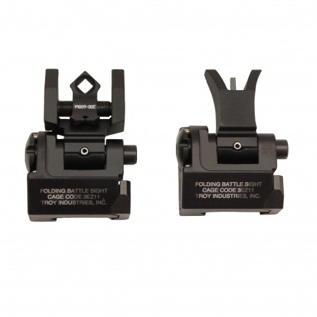 MICRO - M4 Folding Sight Set BLK TROY-INDUSTRIES