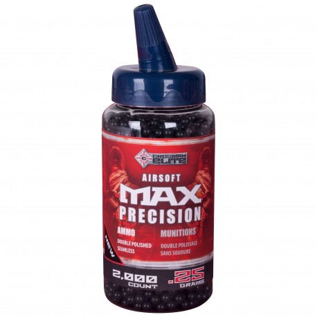 Premium Black .25g 6mm BBs. /2000 CROSMAN