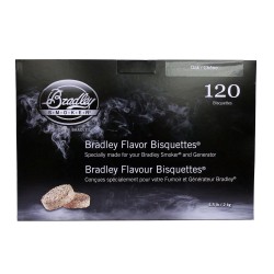 Oak Bisquettes (120 Pack) BRADLEY-TECHNOLOGIES