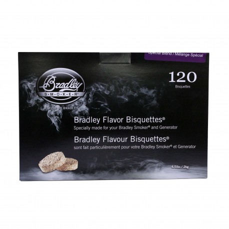 Special Blend Bisquettes (120 Pk) BRADLEY-TECHNOLOGIES