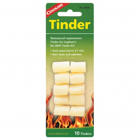 Emergency Tinder Replacement 10pk COGHLANS