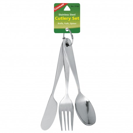 Cutlery Set, 3-Pc Stainless Steel COGHLANS