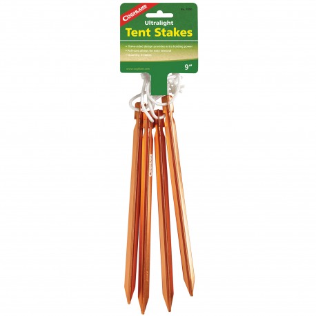 Ultralight Alum Tent Stakes, 4pk COGHLANS