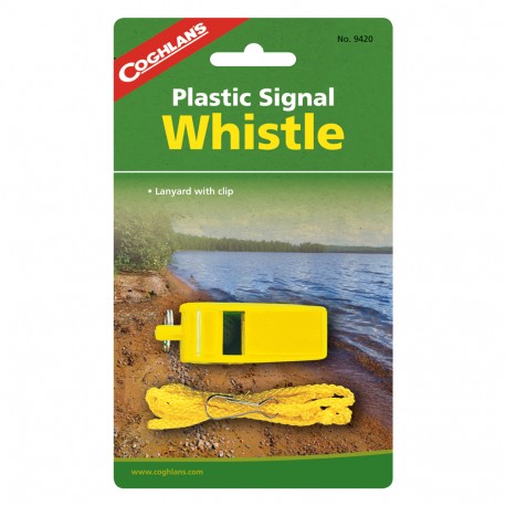Signal Whistle - Yellow Plastic COGHLANS