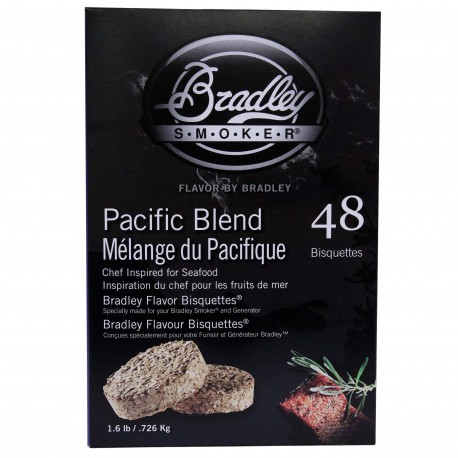 Pacific Blend Bisquettes 48 pack BRADLEY-TECHNOLOGIES