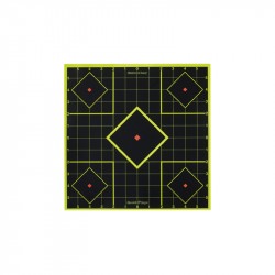 Shoot-N-C 8" SightIn Tgt /500 BIRCHWOOD-CASEY