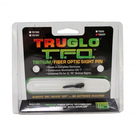 TFO Pin .040 Ylw TRUGLO