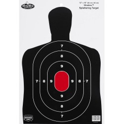 Dirty Bird BC27 Silhtte 12"x18" (Per 100) BIRCHWOOD-CASEY