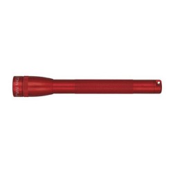 AAA Mini Mag Blister-Bat Dk Red MAGLITE