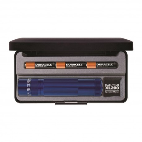 XL200 3-Cell AAA LED Blue Pres Box MAGLITE