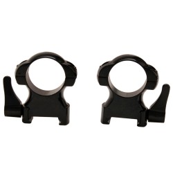 Grand Slam Steel 1" X-High Blk Lever Lock WEAVER