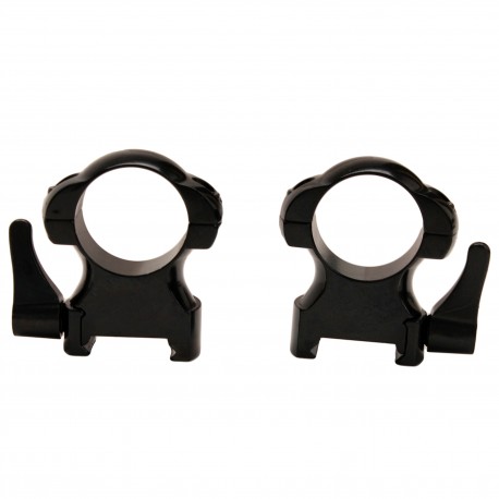 Grand Slam Steel 1" X-High Blk Lever Lock WEAVER