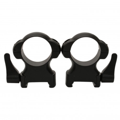 Grand Slam Steel 1" X-High Matte Rings WEAVER