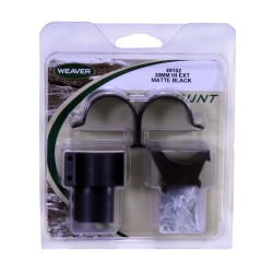 Rings,Det Top Mt,30Mm,High,Ext,Matte WEAVER