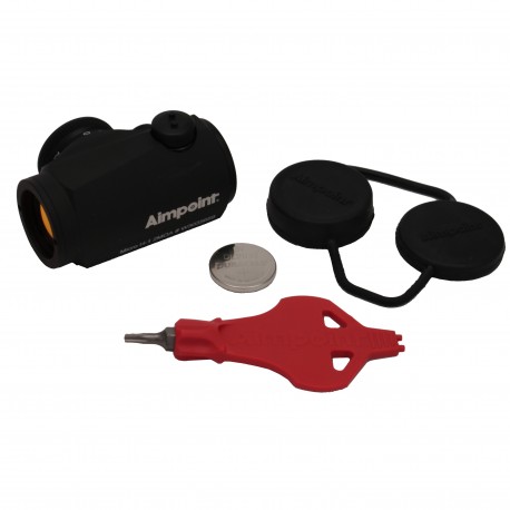 Micro H-1 2 MOA no mount - cardboard box AIMPOINT