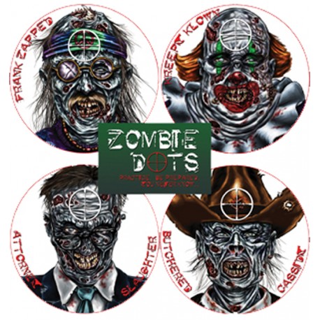 Zombie Variety Pack (12/Pk),Zombie Target TARGDOTS