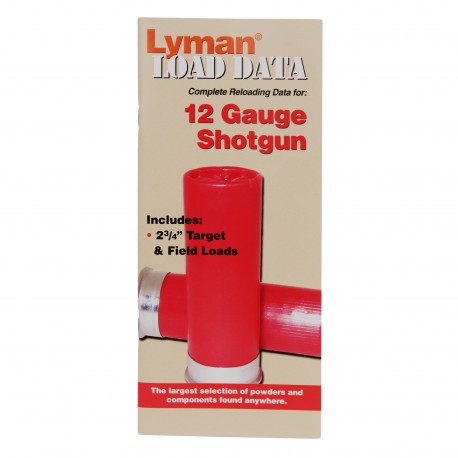 Load Data Book 12 Gauge LYMAN