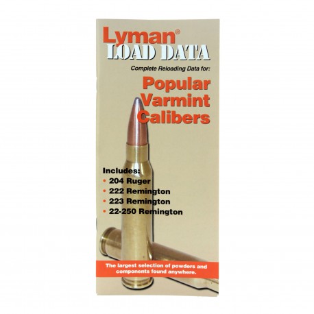 Load Data Book 20, 22 Cal LYMAN