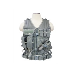 Tactical Vest/Digital Camo Acu M-XL NCSTAR