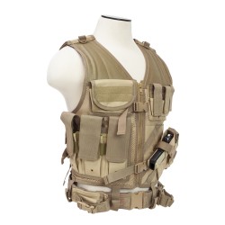 Tactical Vest/Tan XL-XXL+ NCSTAR