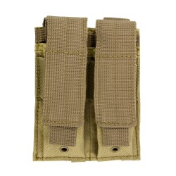 Double Pistol Mag Pouch/Tan NCSTAR