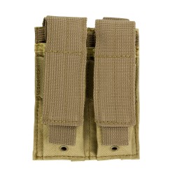 Double Pistol Mag Pouch/Tan NCSTAR