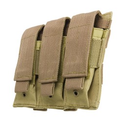 Triple Pistol Mag Pouch/Tan NCSTAR