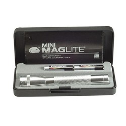 Mini Maglite AA Pres Box Silver MAGLITE