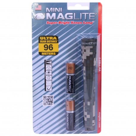 Mini Maglite AA Blister Univ Camo Pattern MAGLITE