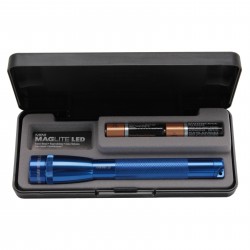 LED Mini Maglite 2-Cell AA Pres Box Blue MAGLITE