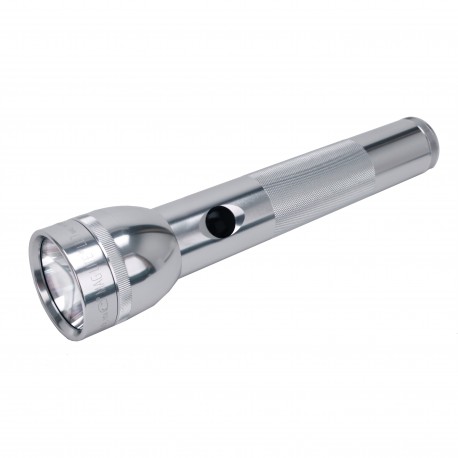 LED Maglite 2-Cell D Pres Box Silver MAGLITE