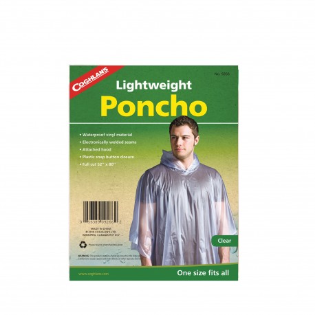 Poncho -- clear COGHLANS