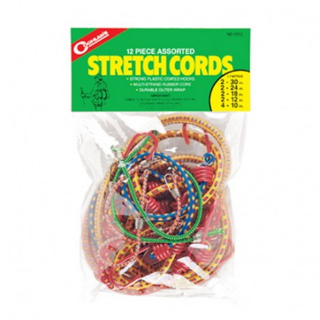 Stretch Cord Asst. - pkg of 12 COGHLANS