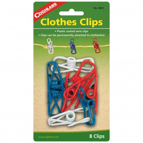 Clothes Clips 8 pk COGHLANS