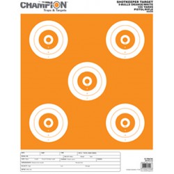 Shotkeeper 5Bulls Orange/White Large 12Pk CHAMPION-TRAPS-AND-TARGETS