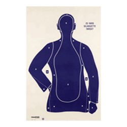 Police Silhouette Target B21E (100/Pk) CHAMPION-TRAPS-AND-TARGETS